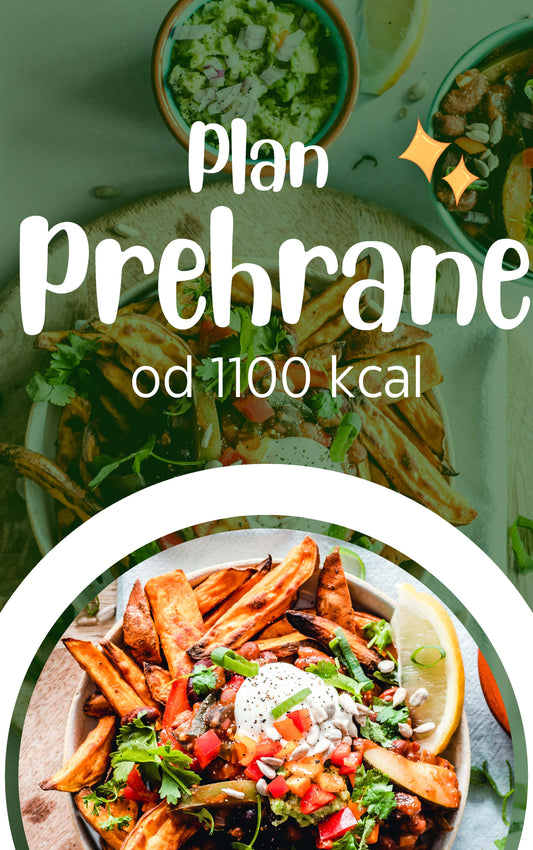 Plan Prehrane od 1100kcal