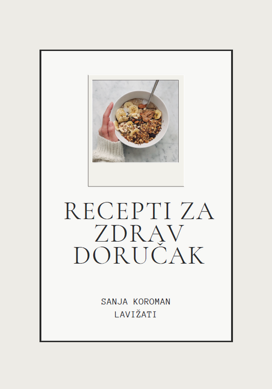 Knjižica sa zdravim receptima za doručak